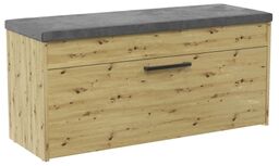 Szafka na buty z siedziskiem, Parma, 100x35x49 cm,