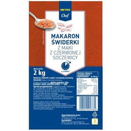 METRO Chef Makaron świderki z czerwonej soczewicy 2