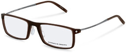 Okulary PORSCHE DESIGN P8384D55. Okulary, Kolor brązowy. Mężczyzna.