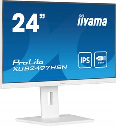 Biały Monitor iiyama ProLite XUB2497HSN-W2 24 Ips Led