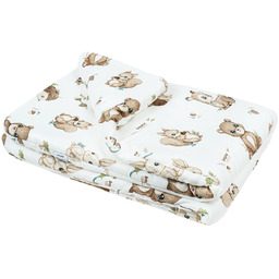 Bambusowa Kołderka Niemowlaka Las 65x75 cm