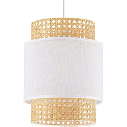 Ekologiczna lampa wisząca ratanowa Boho 6528 TK Lighting