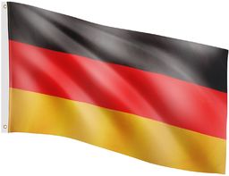 FLAGA NIEMIEC NIEMIECKA 120x80 CM NA MASZT NIEMCY