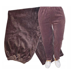 beż SPODNIE DRESOWE WELUR 50 52 POLSKIE PROSTA