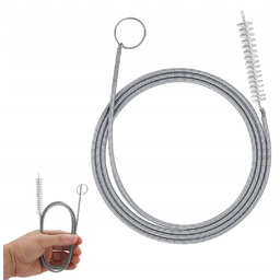 SZCZOTKA DO CZYSZCZENIA RUR ODPŁYWU ZLEWU WYCIOR UDRAŻNIANIA