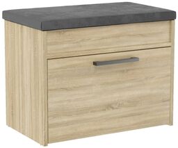 Szafka na buty, siedzisko, Parma Mini, 60x35x49 cm,