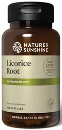 Korzeń Lukrecji, Natures Sunshine, 100 kapsułek