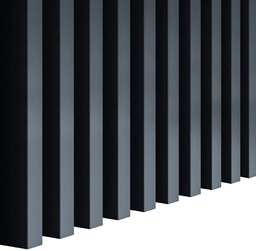 Elior Antracytowe lamele ścienne 15 szt. Z1-K27