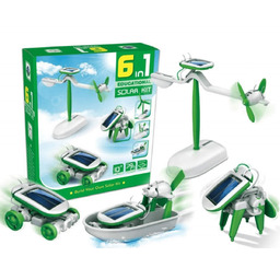 Robot Solarny Kits 6W1 Zestaw Solar Edukacyjny