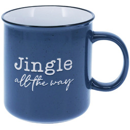 Kubek ceramiczny granatowy XXL 700 ml