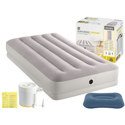Materac Dmuchany Jednoosobowy 99x191x30 Intex 64177 z Pompką