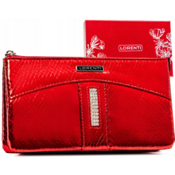 Damska portmonetka z cyrkoniami od Lorenti z RFID