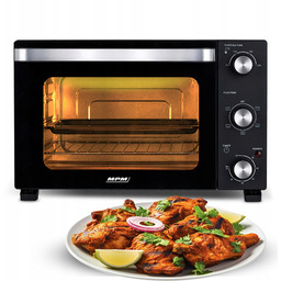 Piekarnik mini elektryczny mocny z termoobiegiem 28 l