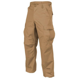 Spodnie bojówki Helikon BDU PolyCotton Ripstop Coyote (SP-BDU-PR-11)