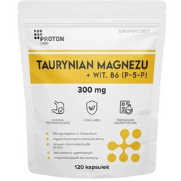 Proton Labs Taurynian magnezu + wit. B6, 120