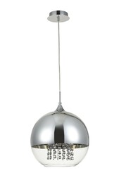 Wisząca LAMPA glamour FERMI P140-PL-170-1-N Maytoni szklana OPRAWA