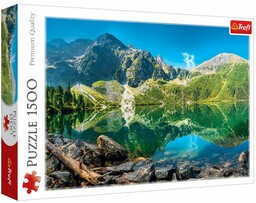Puzzle Trefl 1500 Jezioro Morskie Oko, Tatry