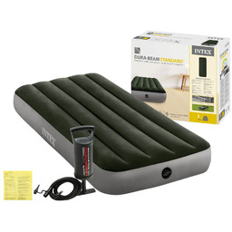 Materac Dmuchany Jednoosobowy 76x191x25 Intex 64106 + Pompka