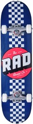 Deskorolka Rad Checker Stripe blue 7,75"