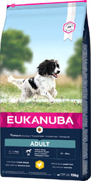 Eukanuba Adult Medium Breed Chicken 15kg