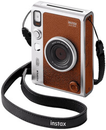 Aparat FUJIFILM Instax Mini Evo USB-C Brązowo-srebrny