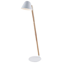 Lindby - Tetja Lampa Podłogowa White/Light Wood