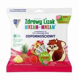 Zdrowy Lizak Mniam-Mniam 3 lizak i + słodki