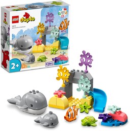 LEGO DUPLO, klocki Dzikie zwierzęta oceanów, 10972