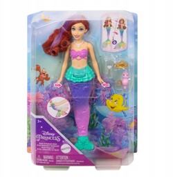 Disney Mała Syrenka Arielka lalka syrenka zmieniająca kolor