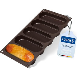 Lurch 85093 FlexiForm Hot Dog Buns L forma