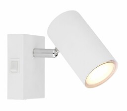 Globo Lampa ścienna ruchoma Robby 57911-1W z włącznikiem