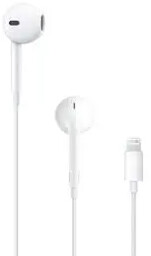 Apple EarPods ze złączem Lightning Douszne Mikrofon Biały