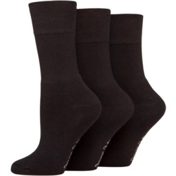 Gentle Grip 3pack bezuciskowe skarpetki męskie Bamboo Leisure,