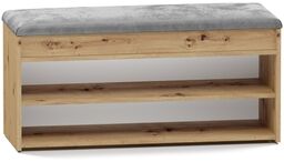 Szafka na buty z siedziskiem, Parma 2P, 100x35x49
