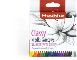 Kredki świecowe Classy 24 sztuki