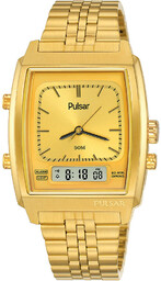 Zegarek PULSAR PBK036X2. Kwarcowy, Kolor złoty. Mężczyzna.
