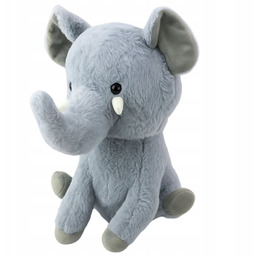 Pluszowa Maskotka Przytulanka Mały Słoń Szary 26cm