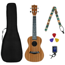Ukulele MUSIC MATE U-02 AlohaTune Drewno naturalne