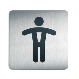 Tabliczka WC PANOWIE PICTO 150x150 mm /495423/