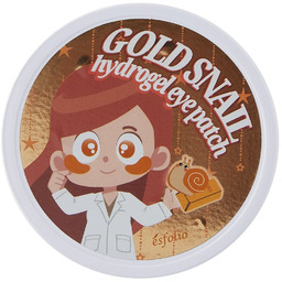 ESFOLIO Gold Snail Hydrogel Eye Patch hydrożelowe płatki