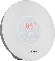 Grundig Radiobudzik z symulacją wschodu słońca nastrojowe światło