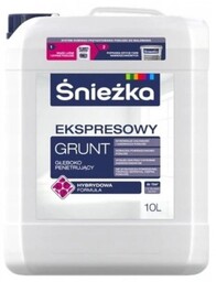 ŚNIEŻKA Grunt Ekspresowy głęboko penetrujący 10L