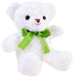Biały Miś Pluszowy Niedźwiadek
