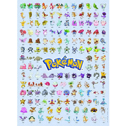 Ravensburger Puzzle 12000511 - Die ersten 151 Pokémon