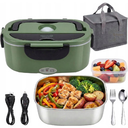 Elektryczny Lunch Box Zestaw 1.5L Podgrzewacz Do Żywności