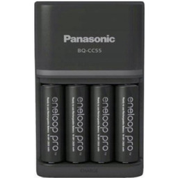 Ładowarka Panasonic Eneloop Pro BQ-CC55 + 4 x