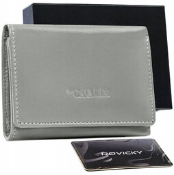 Portfel skórzany Cavaldi RD-17-GCL szary