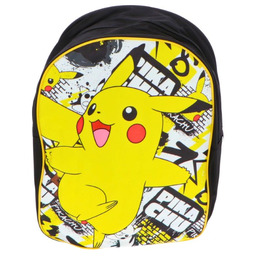 Plecak dziecięcy mały do przedszkola Pokemon Pikachu czarny