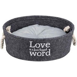 Trixie 38395 Kosz Lian, Ø 37 cm, antracytowy,