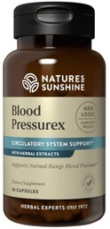 Blood Pressurex (Zdrowie układu krążenia), Natures Sunshine, 60
